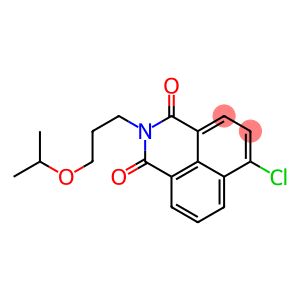 4-Chloro-N-(3-isopropoxypropyl)-1,8-naphthalenedicarboximide