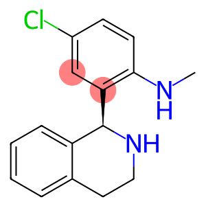 4-Chloro-N-methyl-2-[(S)-1,2,3,4-tetrahydroisoquinolin-1-yl]benzenamine