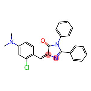 4-[2-chloro-4-(dimethylamino)benzylidene]-1,2-diphenyl-4,5-dihydro-1H-imidazol-5-one