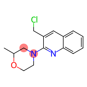 4-[3-(chloromethyl)quinolin-2-yl]-2-methylmorpholine