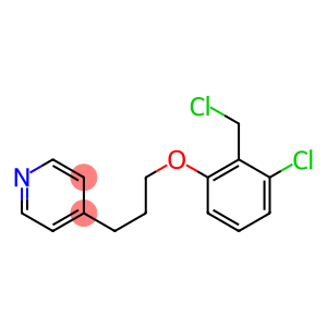 4-{3-[3-chloro-2-(chloromethyl)phenoxy]propyl}pyridine