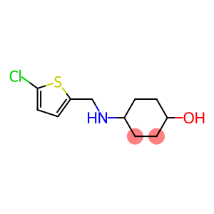 4-{[(5-chlorothiophen-2-yl)methyl]amino}cyclohexan-1-ol