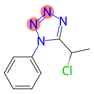 5-(1-chloroethyl)-1-phenyl-1H-tetrazole