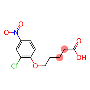 5-(2-chloro-4-nitrophenoxy)pentanoic acid