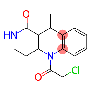 5-(2-chloroacetyl)-10-methyl-1H,2H,3H,4H,4aH,5H,10H,10aH-benzo[b]1,6-naphthyridin-1-one