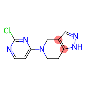 5-(2-chloropyrimidin-4-yl)-4,5,6,7-tetrahydro-1H-pyrazolo[4,3-c]pyridine