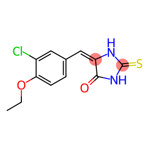 5-(3-chloro-4-ethoxybenzylidene)-2-thioxo-4-imidazolidinone