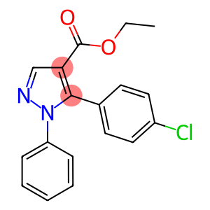 5-(4-CHLORO-PHENYL)-1-PHENYL-1H-PYRAZOLE-4-CARBOXYLIC ACID ETHYL ESTER