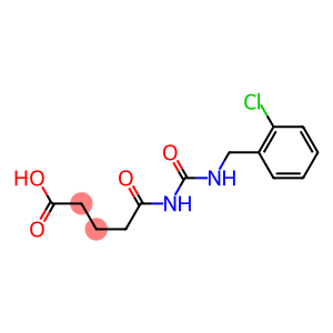 5-({[(2-chlorophenyl)methyl]carbamoyl}amino)-5-oxopentanoic acid