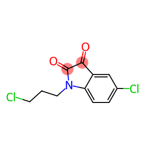 5-chloro-1-(3-chloropropyl)-2,3-dihydro-1H-indole-2,3-dione