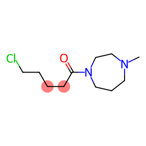 5-chloro-1-(4-methyl-1,4-diazepan-1-yl)pentan-1-one