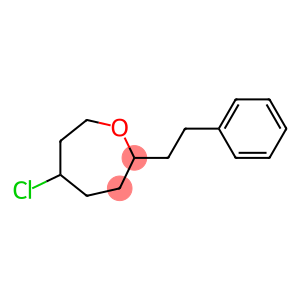 5-Chloro-2-(2-phenylethyl)oxepane