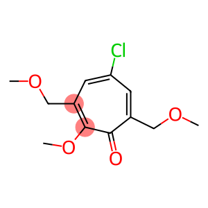 5-Chloro-2-methoxy-3,7-bis(methoxymethyl)cyclohepta-2,4,6-trien-1-one