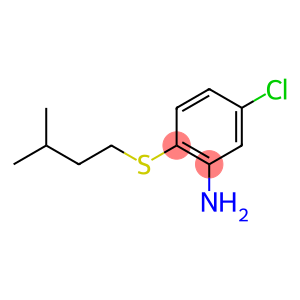 5-chloro-2-[(3-methylbutyl)sulfanyl]aniline