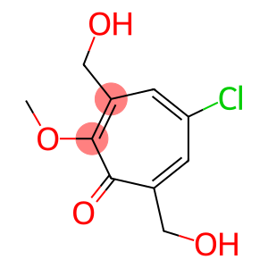 5-Chloro-3,7-bis(hydroxymethyl)-2-methoxycyclohepta-2,4,6-trien-1-one