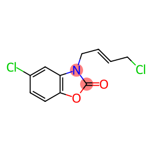 5-chloro-3-[(E)-4-chloro-2-butenyl]-1,3-benzoxazol-2(3H)-one