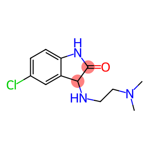 5-chloro-3-{[2-(dimethylamino)ethyl]amino}-1,3-dihydro-2H-indol-2-one