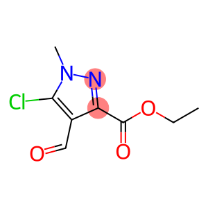 5-Chloro-4-formyl-1-methyl-1H-pyrazole-3-carboxylic acid ethyl ester