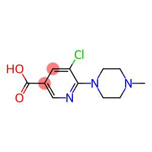 5-chloro-6-(4-methylpiperazin-1-yl)pyridine-3-carboxylic acid