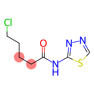 5-chloro-N-(1,3,4-thiadiazol-2-yl)pentanamide