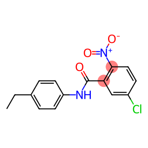 5-chloro-n-(4-ethylphenyl)-2-nitrobenzamide