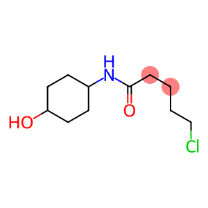 5-chloro-N-(4-hydroxycyclohexyl)pentanamide