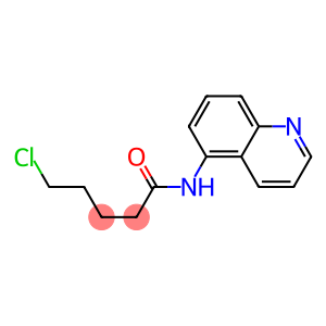 5-chloro-N-(quinolin-5-yl)pentanamide