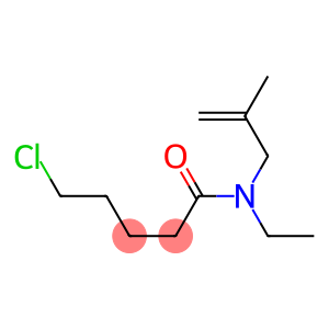 5-chloro-N-ethyl-N-(2-methylprop-2-en-1-yl)pentanamide