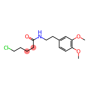 5-chloro-N-[2-(3,4-dimethoxyphenyl)ethyl]pentanamide