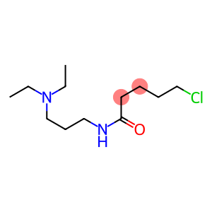 5-chloro-N-[3-(diethylamino)propyl]pentanamide