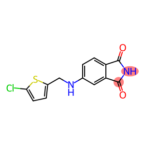5-{[(5-chlorothiophen-2-yl)methyl]amino}-2,3-dihydro-1H-isoindole-1,3-dione
