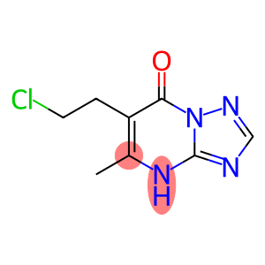 6-(2-Chloroethyl)-5-methyl[1,2,4]triazolo[1,5-a]pyrimidin-7(4H)-one