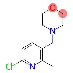 6-Chloro-2-methyl-3-[(morpholin-4-yl)methyl]pyridine