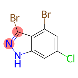 6-CHLORO-3,4-DIBROMOINDAZOLE