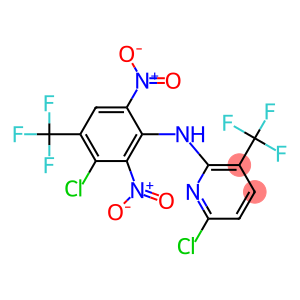 6-Chloro-3-trifluoromethyl-N-(3-chloro-4-trifluoromethyl-2,6-dinitrophenyl)pyridin-2-amine