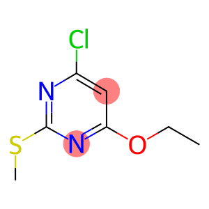 6-CHLORO-4-ETHOXY-2-METHYLMERCAPTOPYRIMIDINE