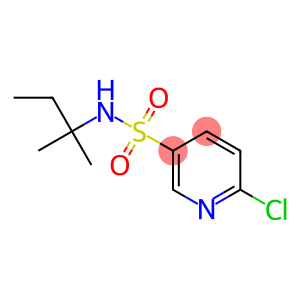 6-chloro-N-(2-methylbutan-2-yl)pyridine-3-sulfonamide