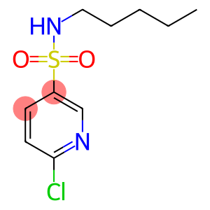 6-chloro-N-pentylpyridine-3-sulfonamide