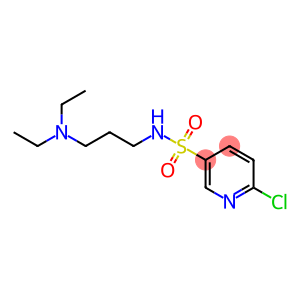 6-chloro-N-[3-(diethylamino)propyl]pyridine-3-sulfonamide