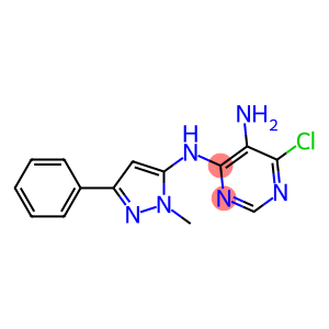 6-chloro-N4-(1-methyl-3-phenyl-1H-pyrazol-5-yl)pyrimidine-4,5-diamine