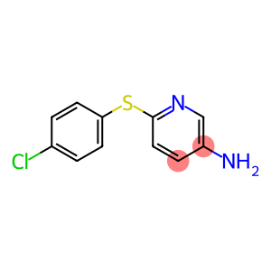 6-[(4-chlorophenyl)thio]pyridin-3-amine