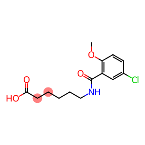 6-[(5-chloro-2-methoxyphenyl)formamido]hexanoic acid