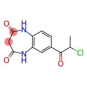 7-(2-chloropropanoyl)-2,3,4,5-tetrahydro-1H-1,5-benzodiazepine-2,4-dione