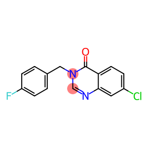 7-chloro-3-(4-fluorobenzyl)quinazolin-4(3H)-one