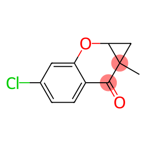 4-Chloro-1,1a-dihydro-7a-methylbenzo[b]cyclopropa[e]pyran-7(7aH)-one