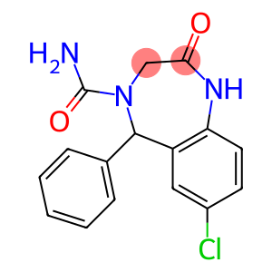 7-Chloro-5-phenyl-2-oxo-2,3,4,5-tetrahydro-1H-1,4-benzodiazepine-4-carboxamide