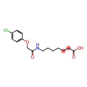 7-[2-(4-chlorophenoxy)acetamido]heptanoic acid