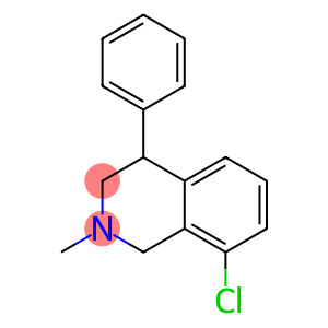 8-Chloro-1,2,3,4-tetrahydro-2-methyl-4-(phenyl)isoquinoline