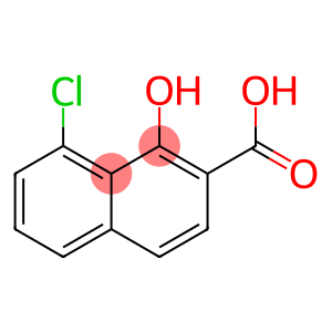 8-CHLORO-1-HYDROXY-NAPHTHALENE-2-CARBOXYLIC ACID