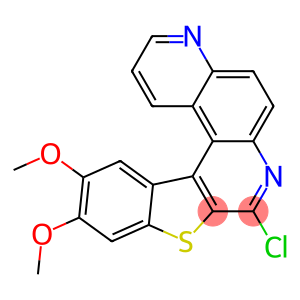 8-Chloro-11,12-dimethoxy-4,7-diaza-9-thia-9H-indeno[2,1-c]phenanthrene
